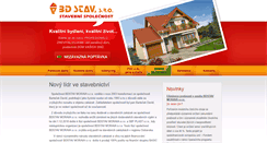 Desktop Screenshot of bdstav.cz